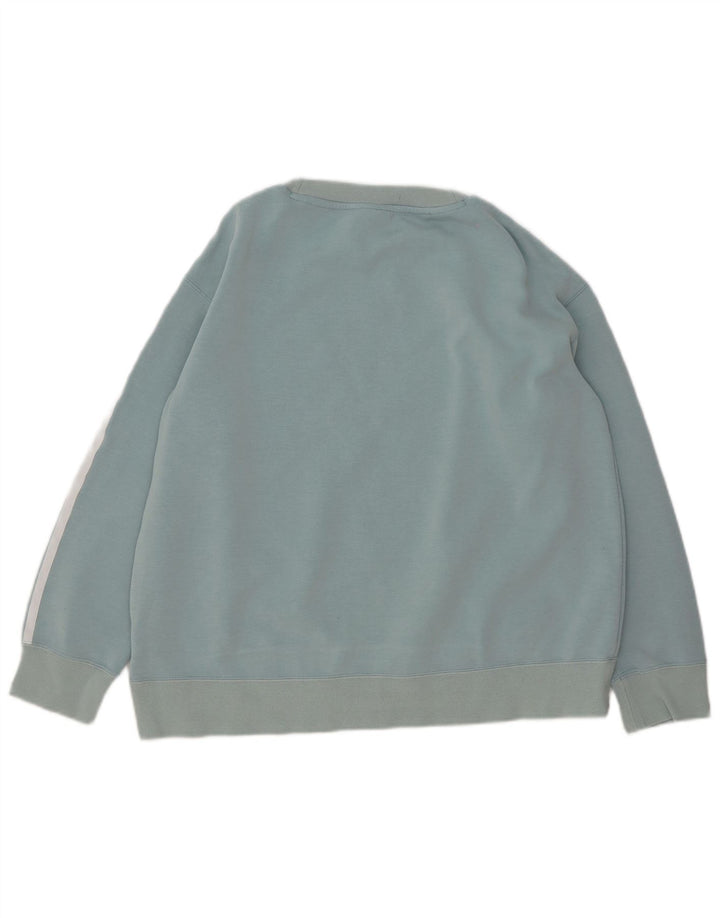 Adidas Dame Sweatshirt Jumper UK 10 Small Blue