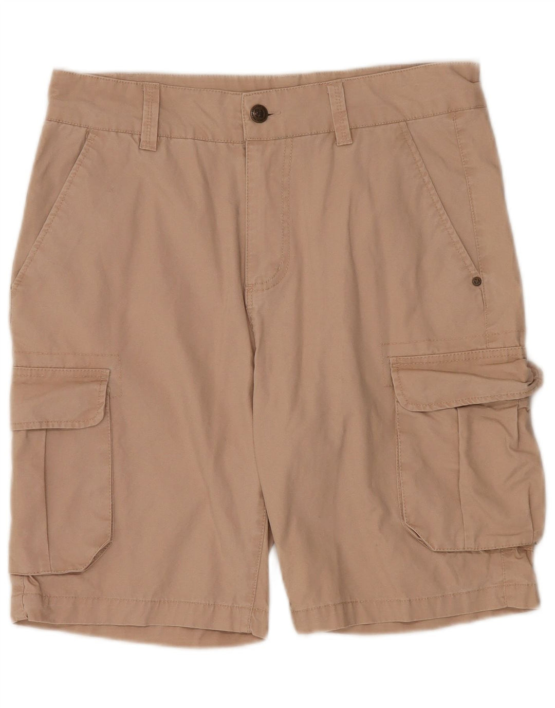 SNEAKER FREAK Herre Cargo Shorts Medium W32 Beige Bomuld