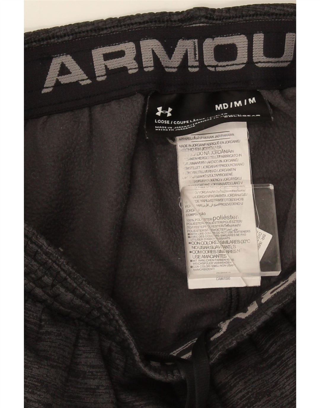 Under Armour Herre Cold Gear Træningsdragt Bukser Medium Grå Flecked