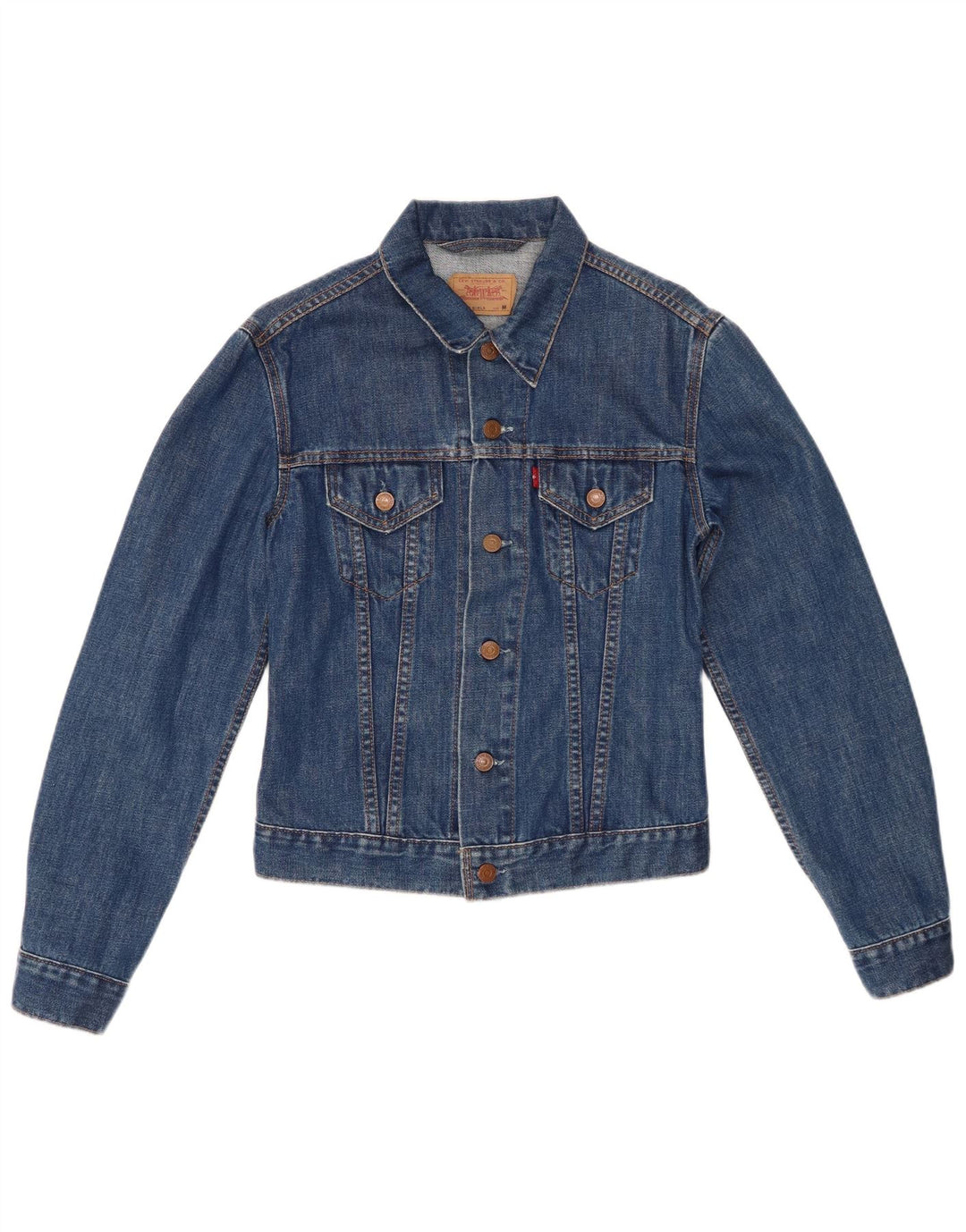 LEVI'S Denimjakke til piger 10-11 år Medium Blå Bomuld
