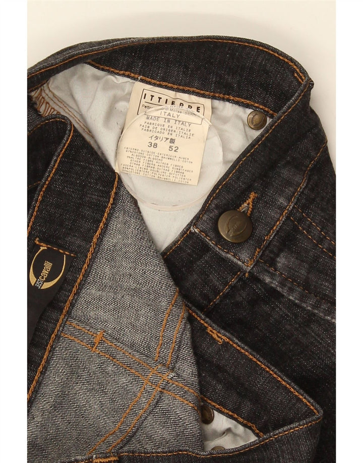 Just Cavalli Herre Bootcut Jeans IT 52 XL W38 L30 Sort Bomuld