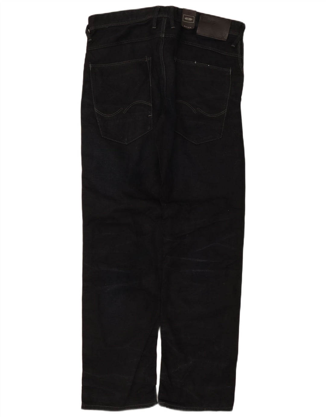 Jack & Jones Straight Jeans til mænd W34 L34 Marineblå bomuld