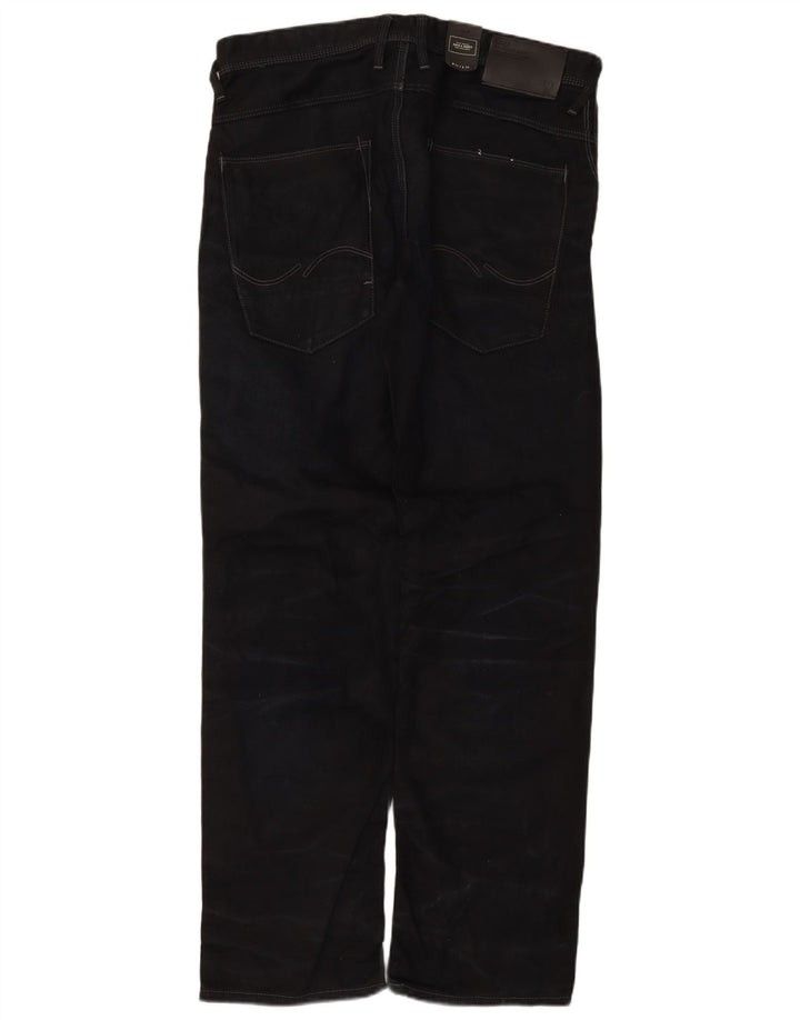 Jack & Jones Straight Jeans til mænd W34 L34 Marineblå bomuld