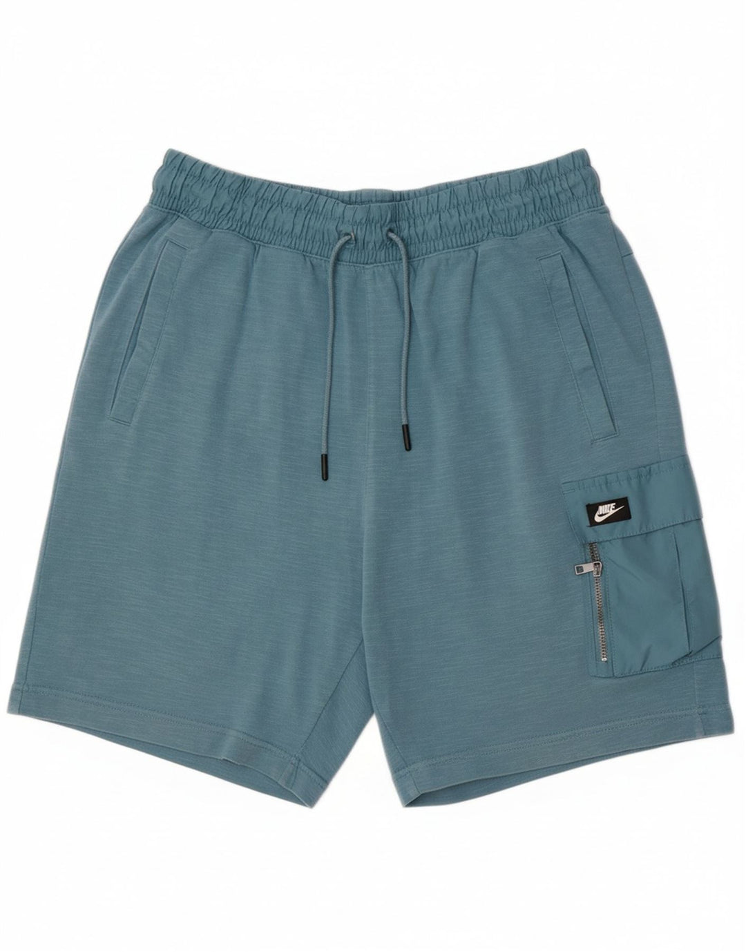 NIKE Mens Sport Shorts Large Blue Cotton