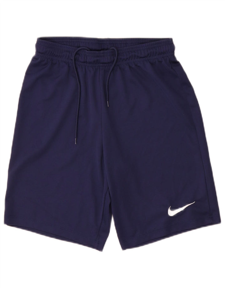 Nike Herre Dri Fit sportsshorts Små marineblå polyester