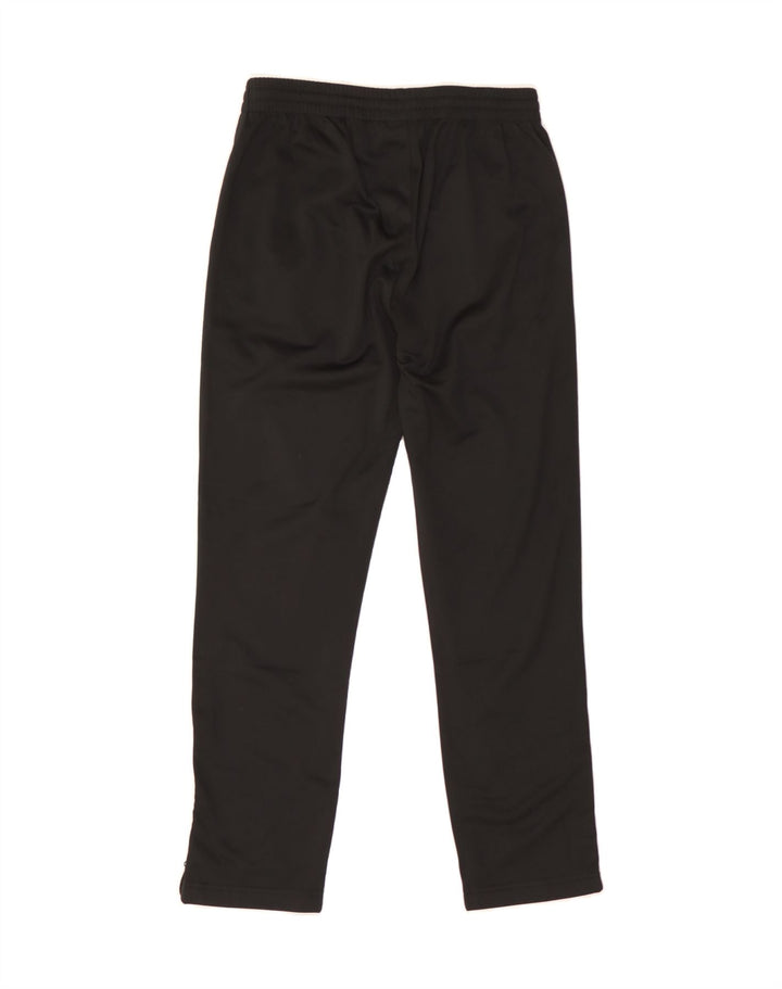 ELLESSE Boys Tracksuit Trousers 13-14 Years Black Polyester Vintage Ellesse and Second-Hand Ellesse from Messina Hembry 