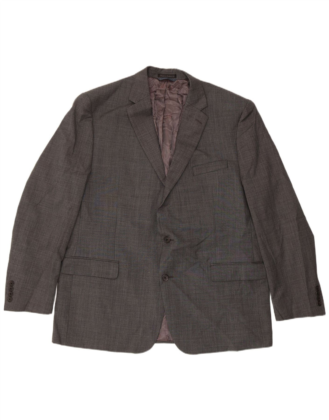 Ralph Lauren Herre Longline 2-knap blazerjakke UK 46 2XL Grå Klassisk