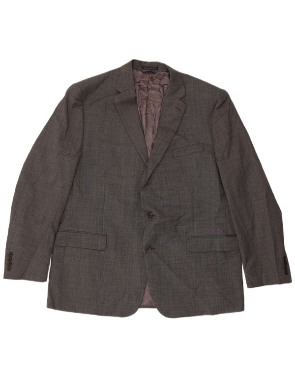 Ralph Lauren Herre Longline 2-knap blazerjakke UK 46 2XL Grå Klassisk