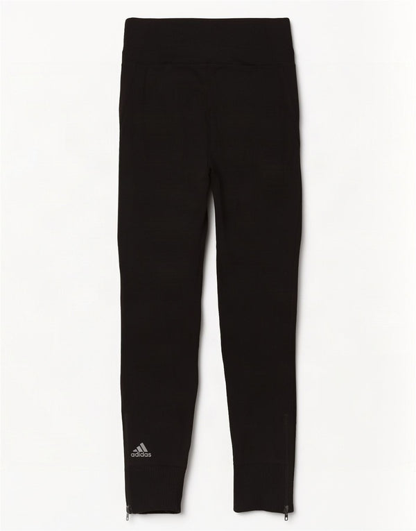 Adidas Træningsdragtsbukser til kvinder UK 8/10 Small Black Rayon