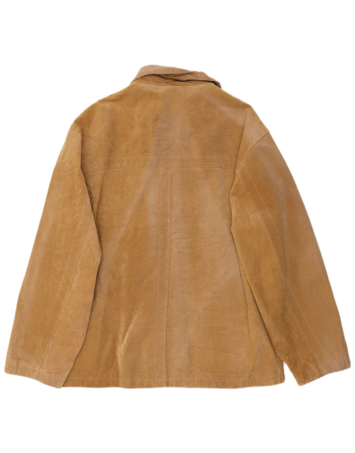 LERROS Herre ruskindsjakke UK 42 XL Beige Læder