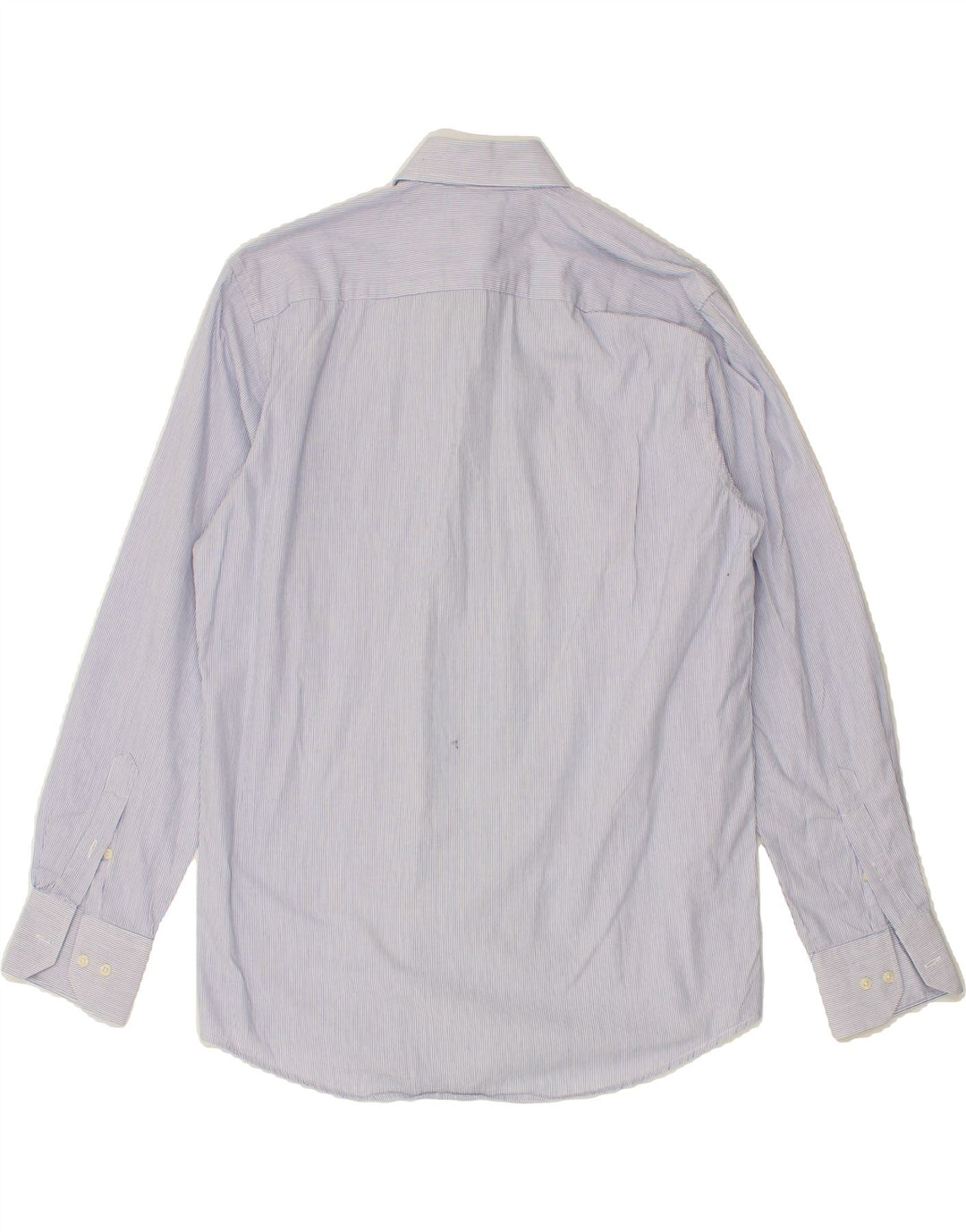 COVERI Mens Shirt Size 38/40 Medium Blue Pinstripe Cotton Vintage Coveri and Second-Hand Coveri from Messina Hembry 