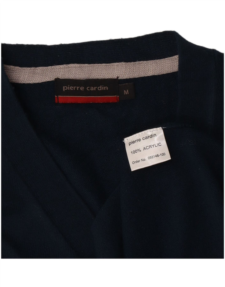 Pierre Cardin Herre cardigan sweater Medium marineblå akryl