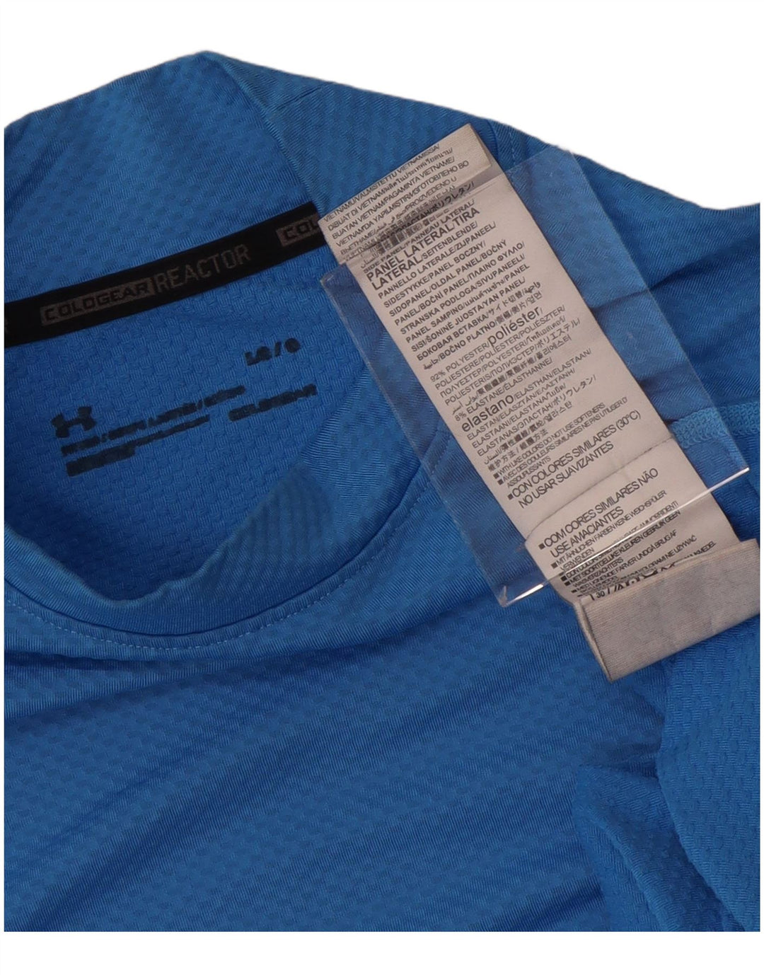 Under Armour Herre Top Langærmet Stor Blå Polyester