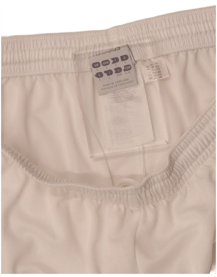 Adidas Herre Climalite Sportshorts Store hvide polyester