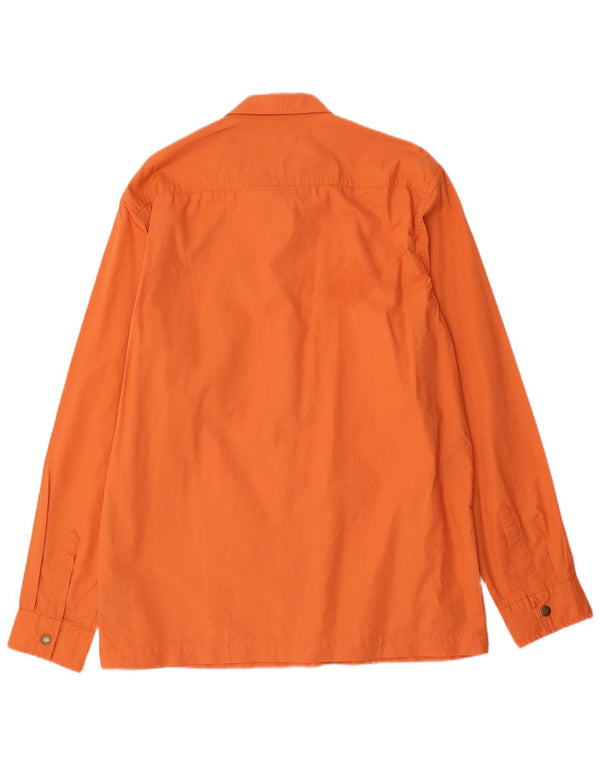 Barbour Herre Utility Jacket UK 40 Large Orange Cotton