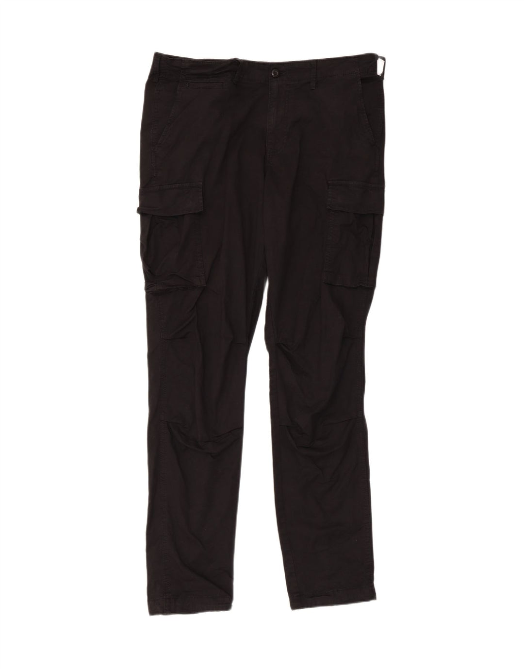 Jack & Jones Herre Slim Cargo Bukser W34 L34 Sort Bomuld