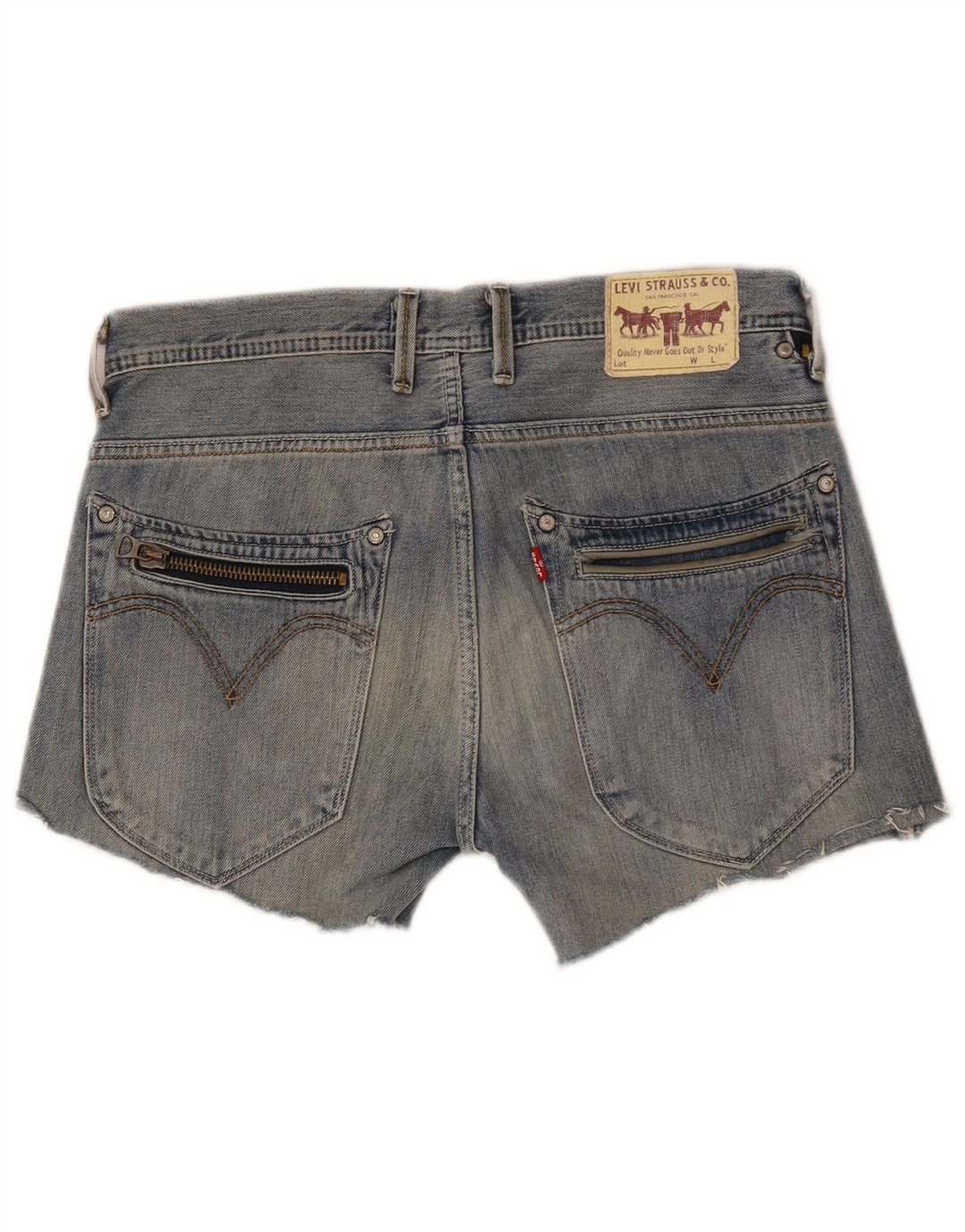 Levi's Womens 504 denimshorts W34 Large Blue