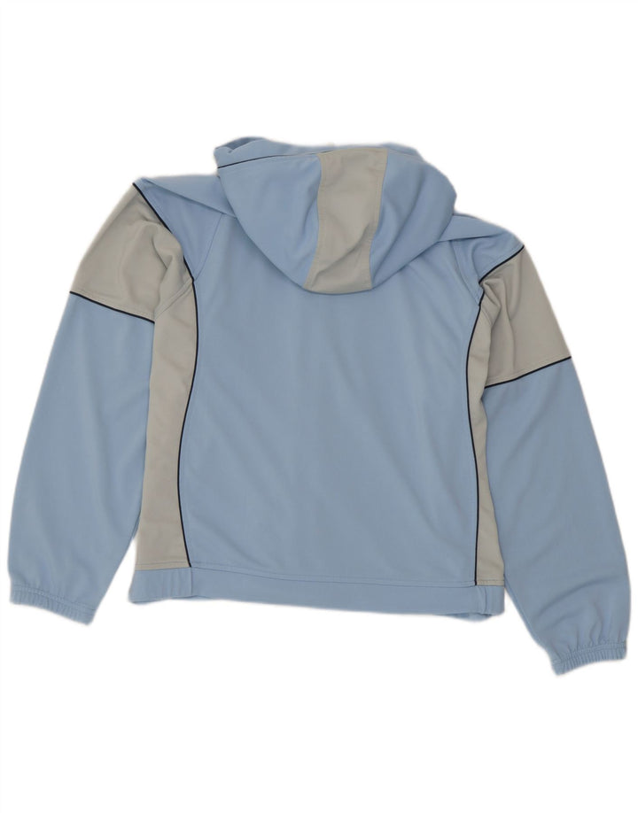 Champion Træningsdragt med hætte til mænd Topjakke Medium Blue Colourblock Polyester