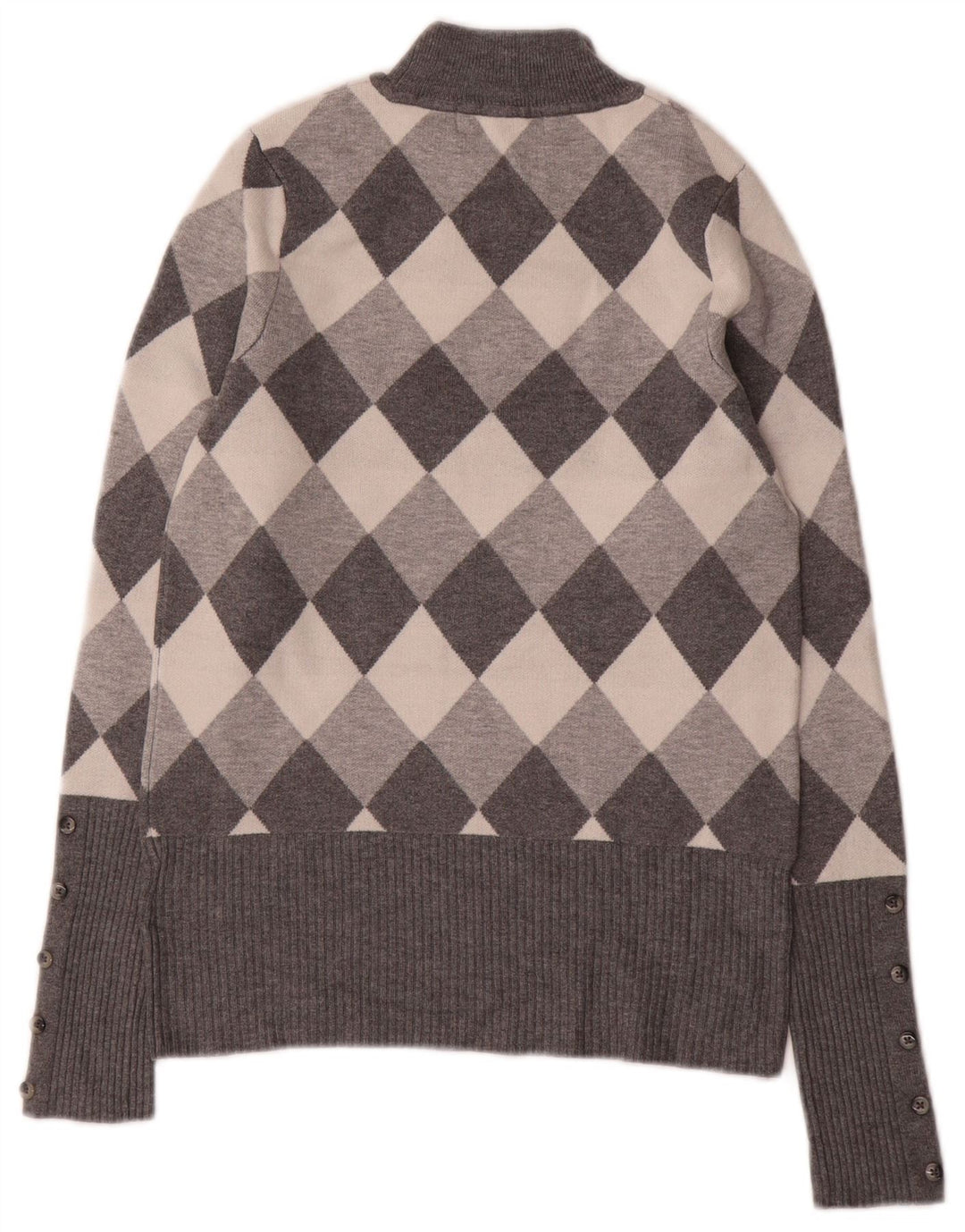 Marks & Spencer Dame Turtle Neck Sweater UK 8 Small Grey