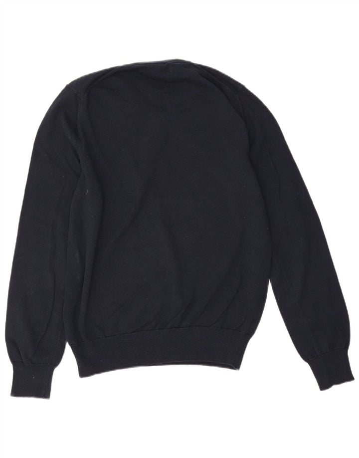 Marks & Spencer Herre V-hals sweater Medium marineblå bomuld