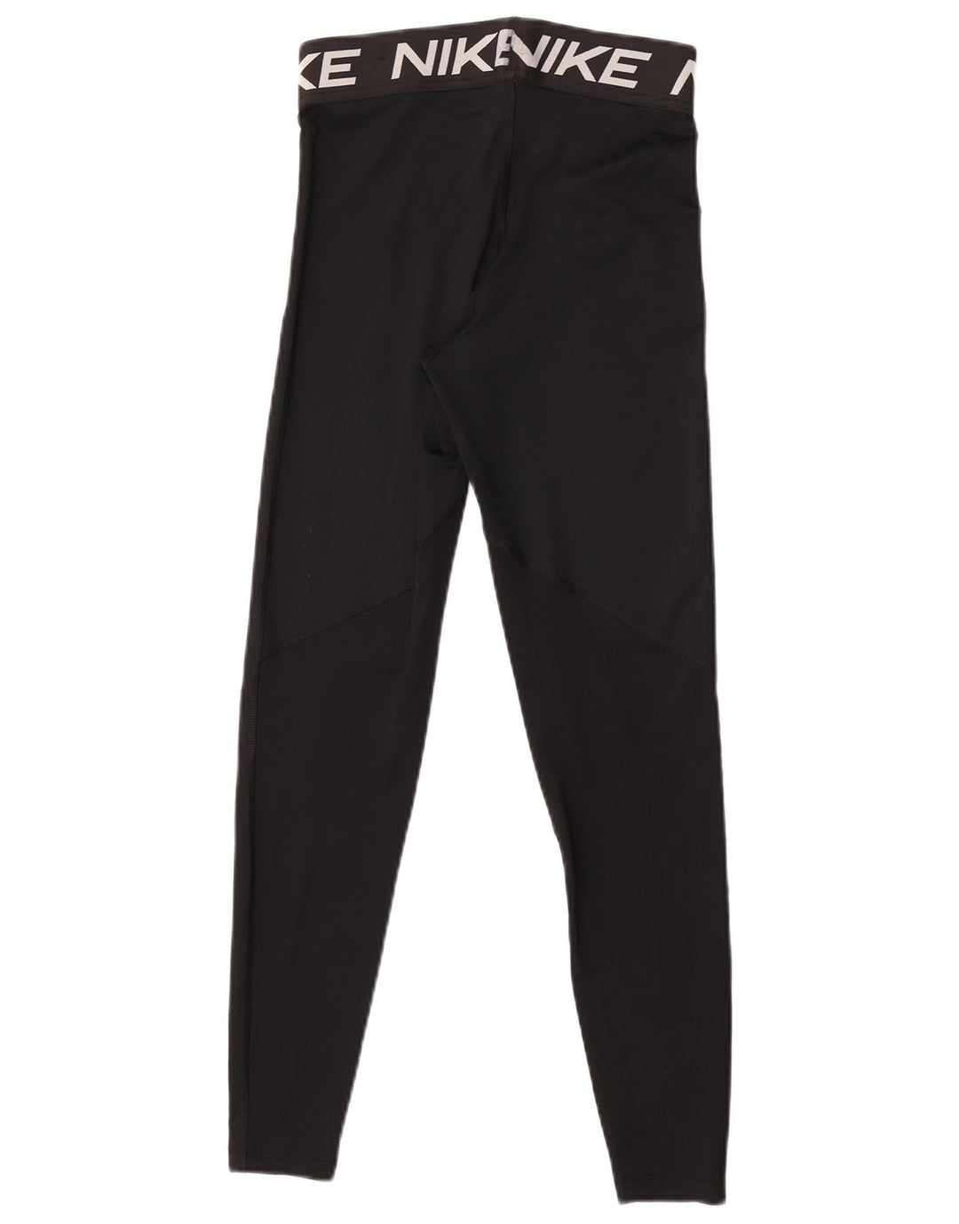 Nike Dame Dri Fit Grafiske Leggings UK 8 Lille Sort