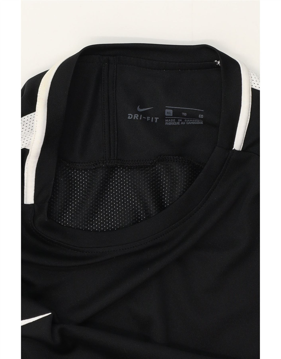 Nike Herre Dri Fit T-Shirt Top XL Sort