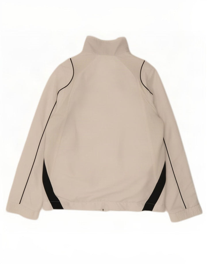Lotto Træningsdragt til mænd Topjakke Medium White Colourblock Polyester