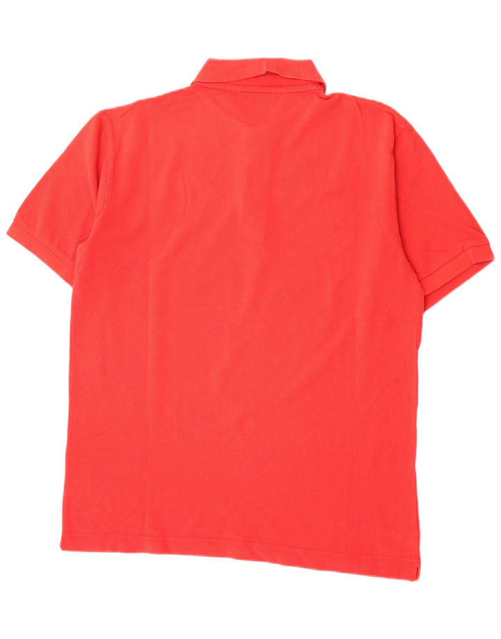 Kappa herre poloshirt Medium rød bomuld