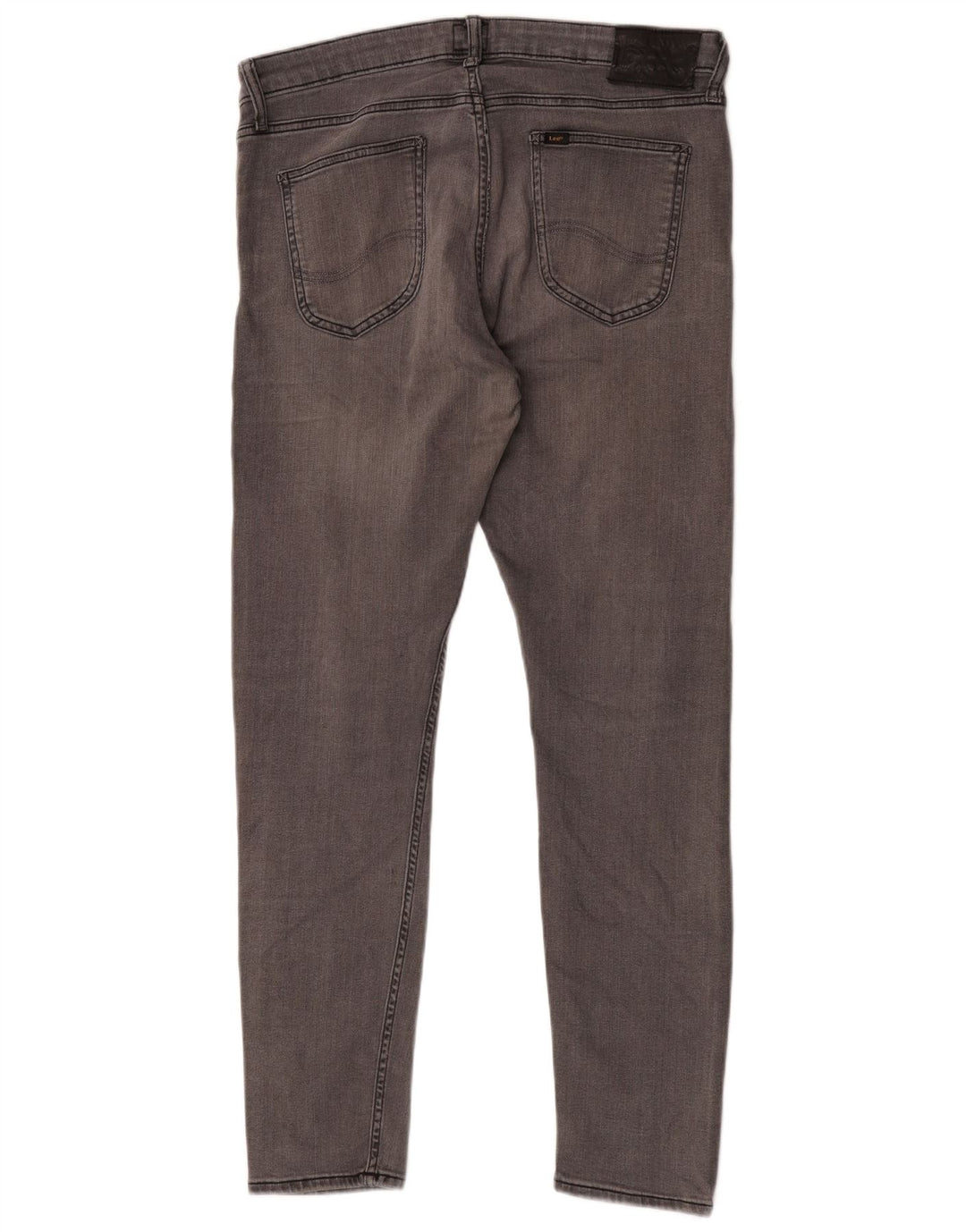 Lee Herre Malone Skinny Jeans W34 L32 Grå Bomuld