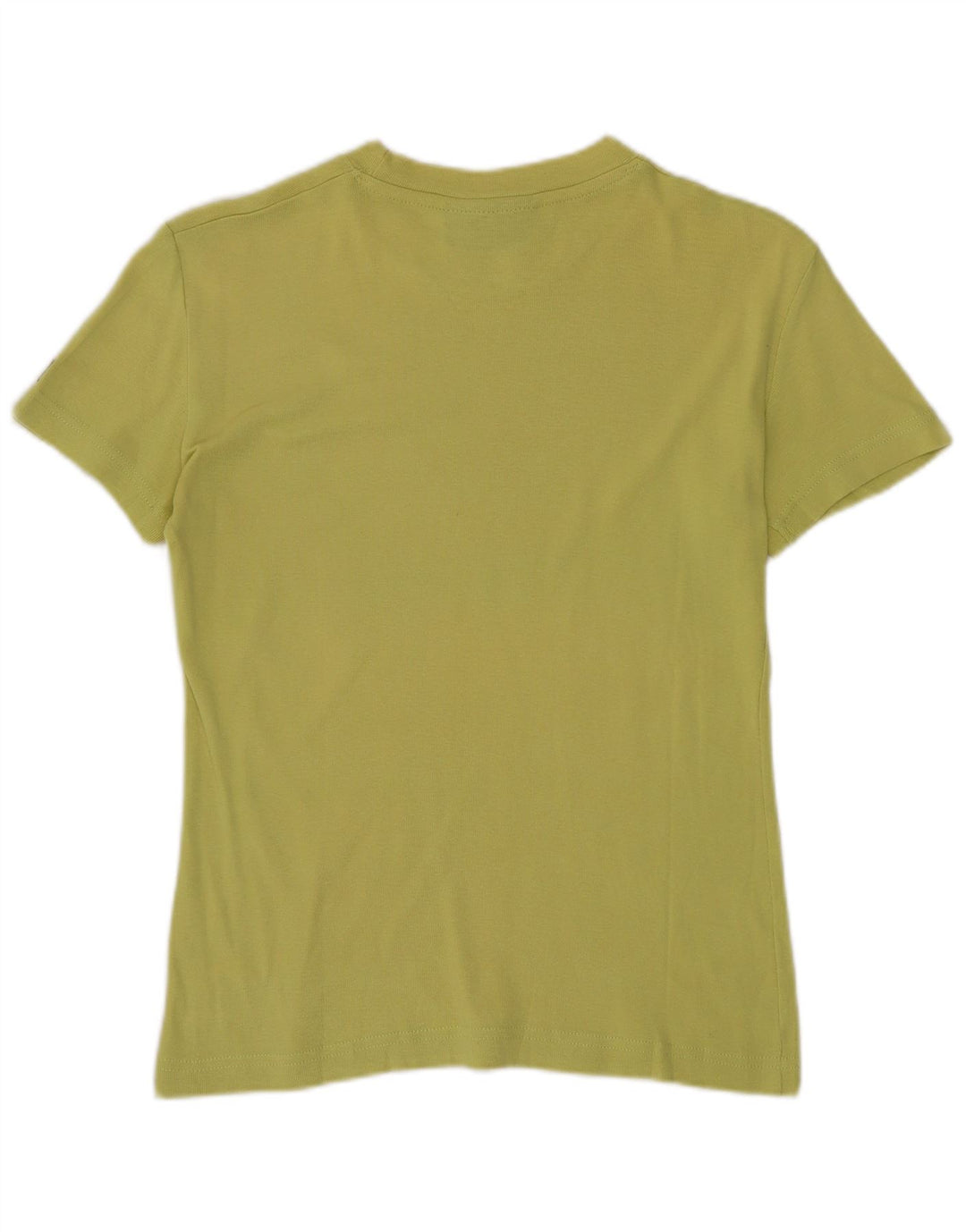 Gas T-shirt top UK 12 mellemgrøn bomuld