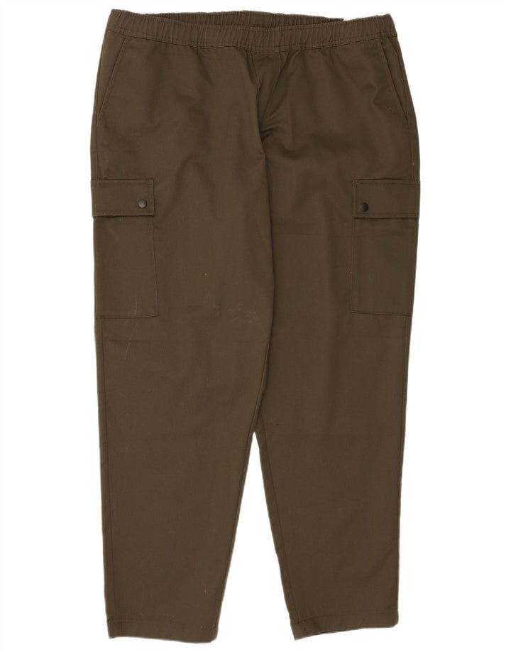 Jack & Jones Herre Straight Cargo Bukser 3XL W46 L31 Khaki Polyester