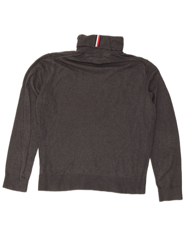 Tommy Hilfiger Herre Rullehals sweater XL Grå Bomuld