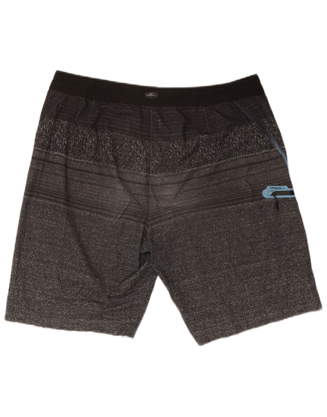 O'Neill badeshorts til mænd, store gråstribede viskose