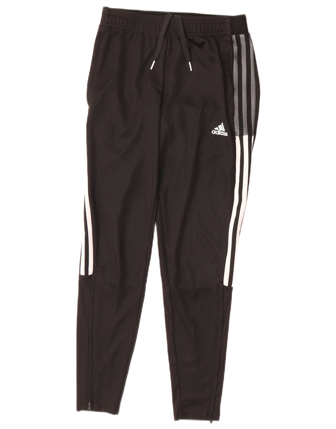ADIDAS Womens Tracksuit Trousers UK 4/6 XS  Black Polyester