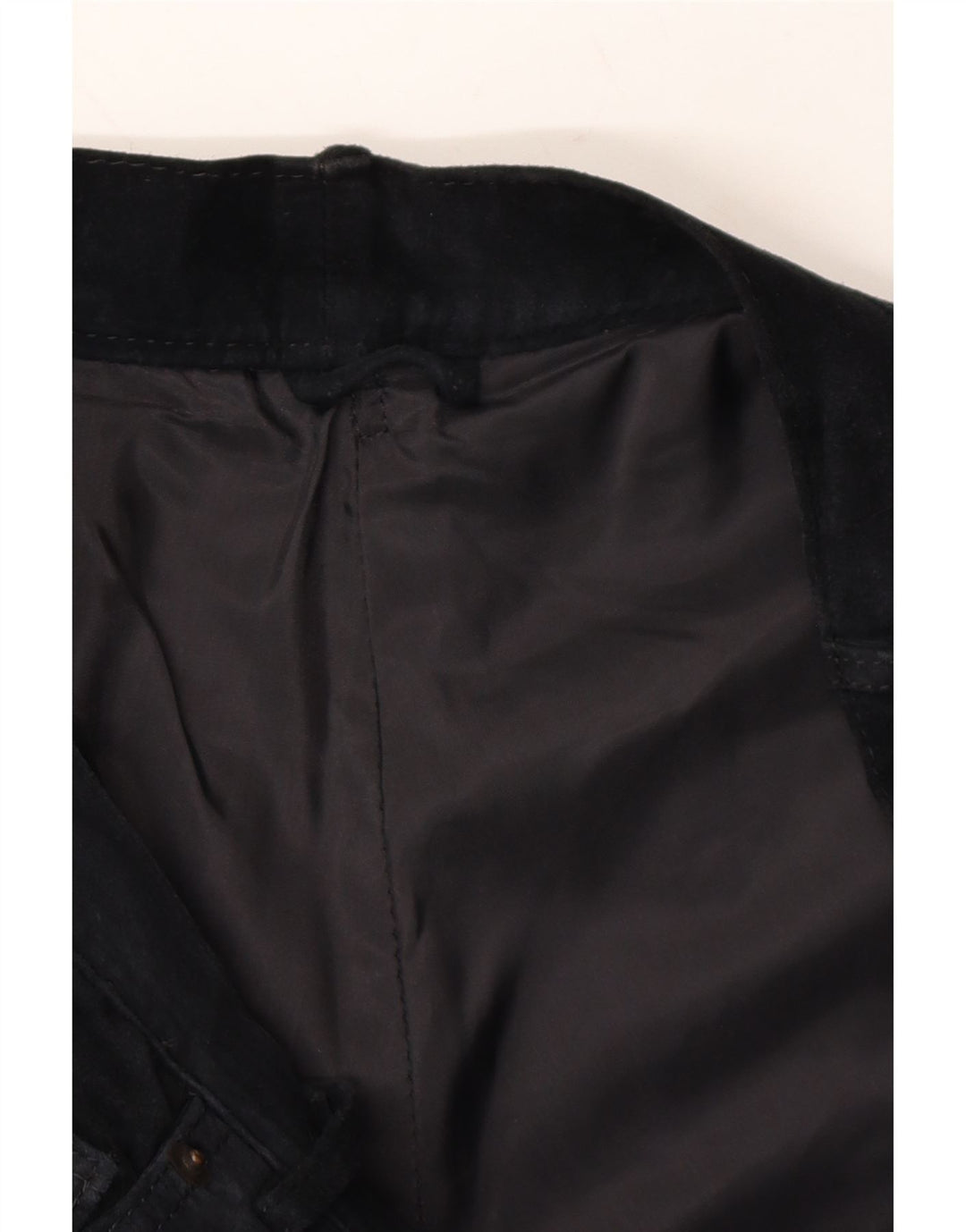 VINTAGE Womens Straight Casual Trousers W32 L31 Black Vintage Vintage and Second-Hand Vintage from Messina Hembry 