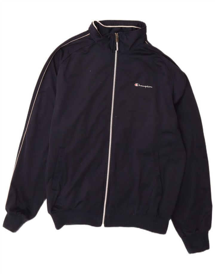 Champion Træningsdragt til mænd Top jakke 2XL Marineblå Colourblock Polyester