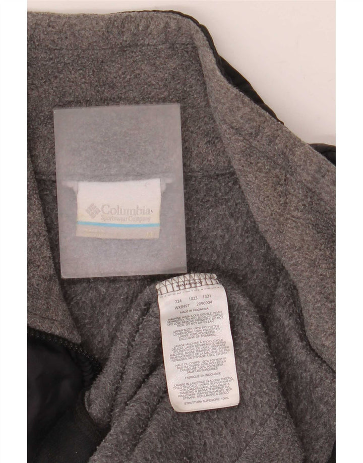 Columbia Herre fleecejakke UK 38 Medium Grey Colourblock Polyester