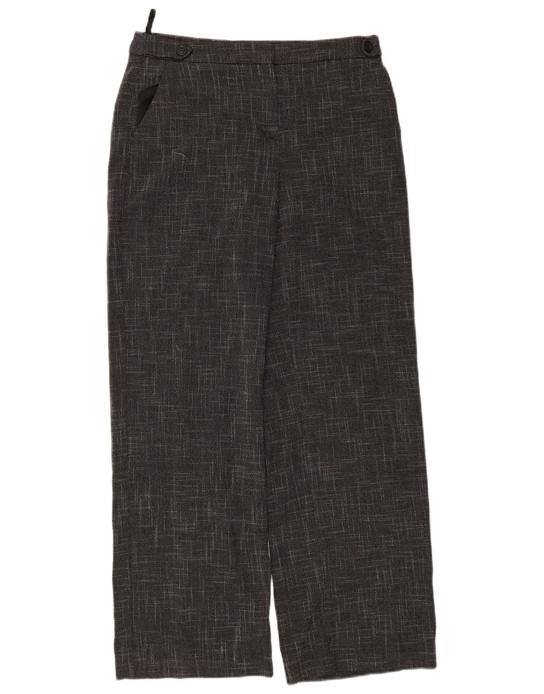 Marks & Spencer Chinobukser til kvinder UK 10 Small W30 L29 Grå ternet