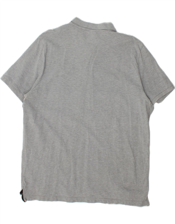NIKE Mens Polo Shirt 2XL Grey Cotton Vintage Nike and Second-Hand Nike from Messina Hembry 