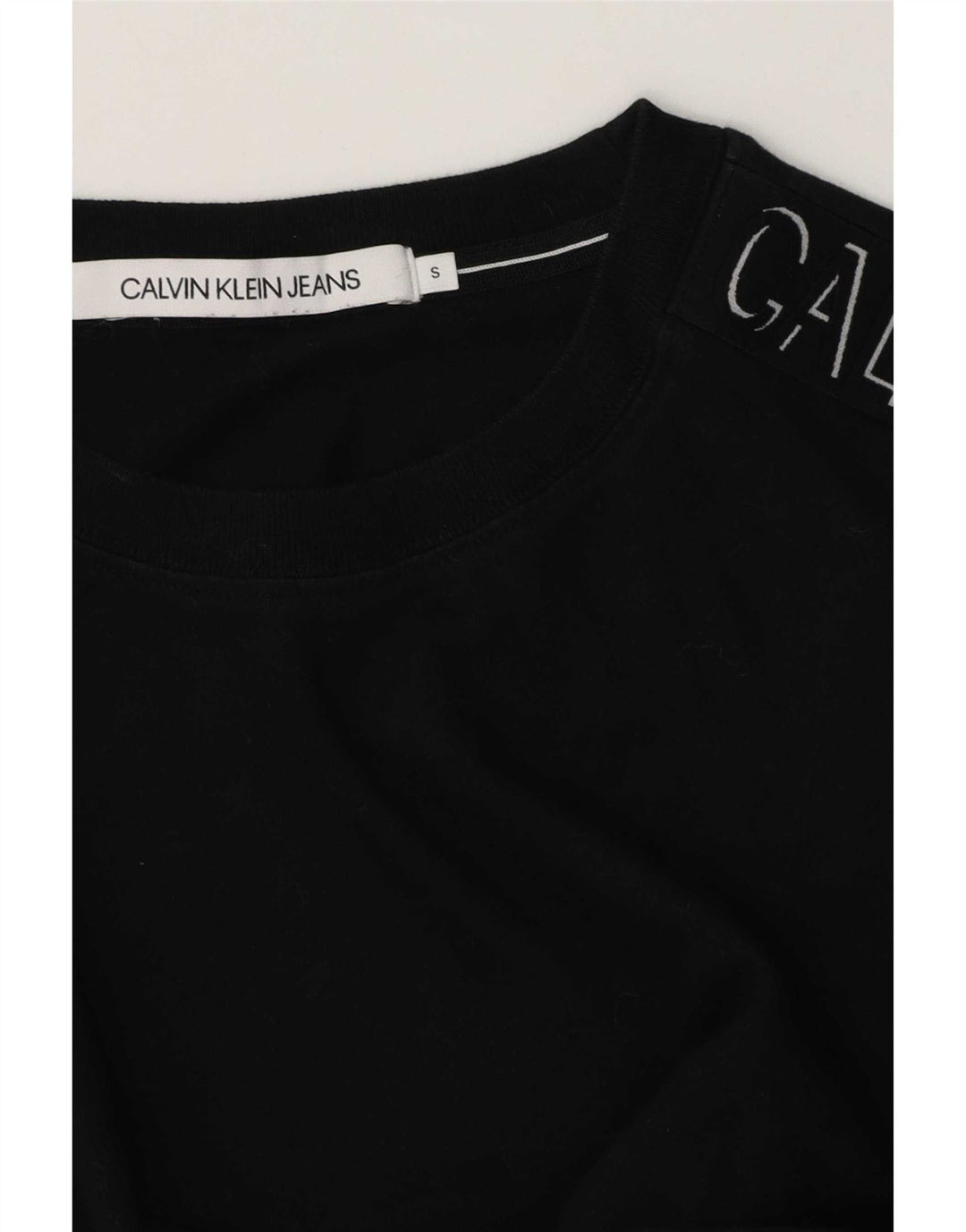 Calvin Klein Jeans Herre grafisk T-shirt Top Lille Sort