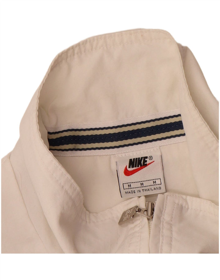 Nike Herre Gilet UK 38 Medium White Nylon