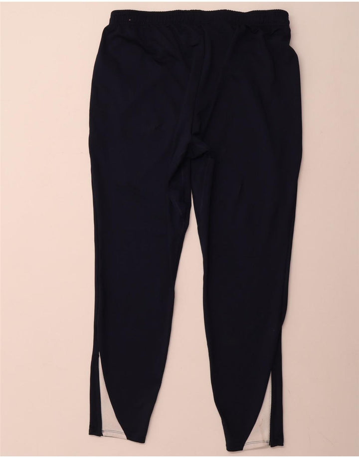 NIKE Herre Dri Fit Slim Fit træningsdragt Bukser Stor marineblå polyester