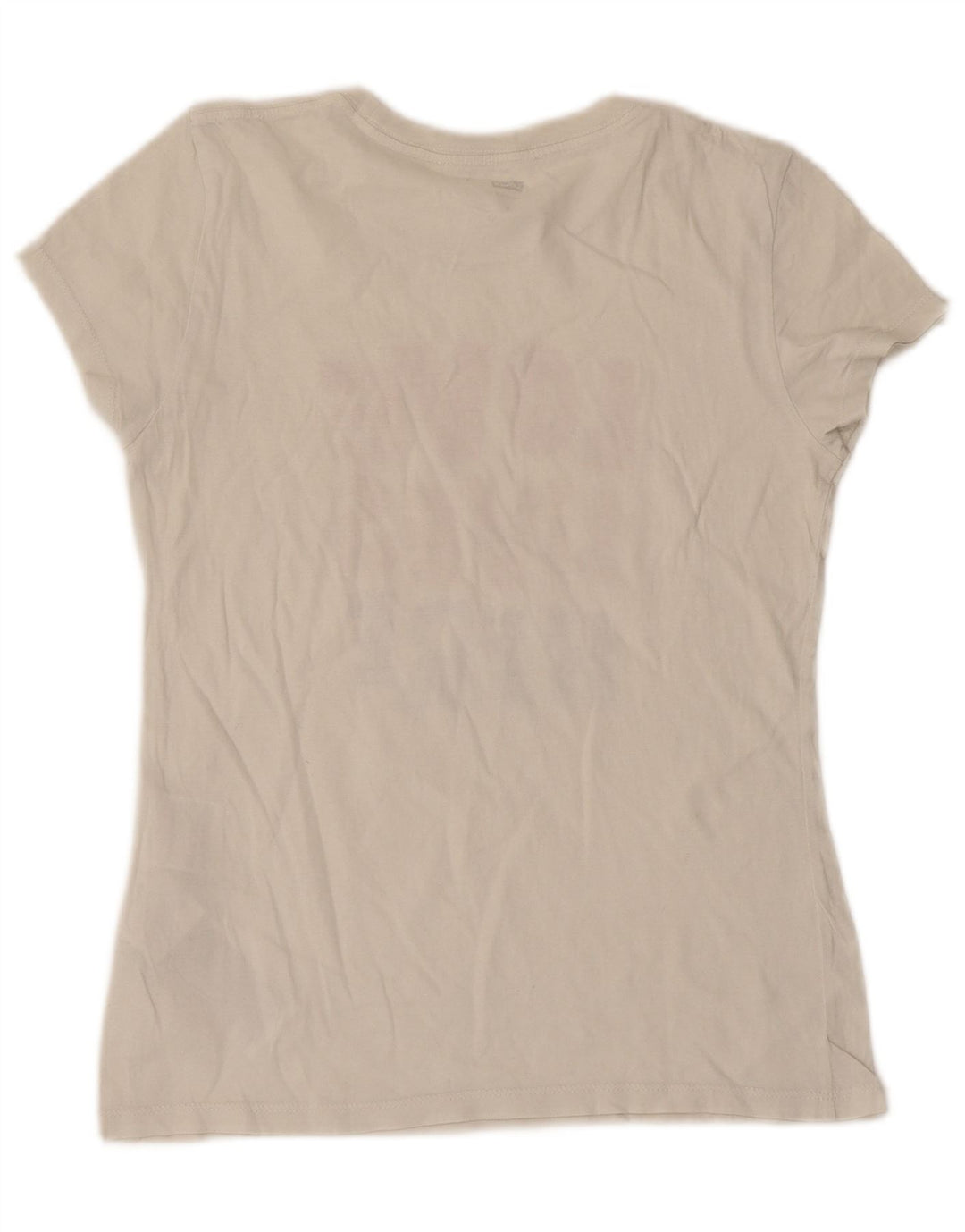 Levi's Grafisk T-shirt top til kvinder UK 8 Lille hvid bomuld