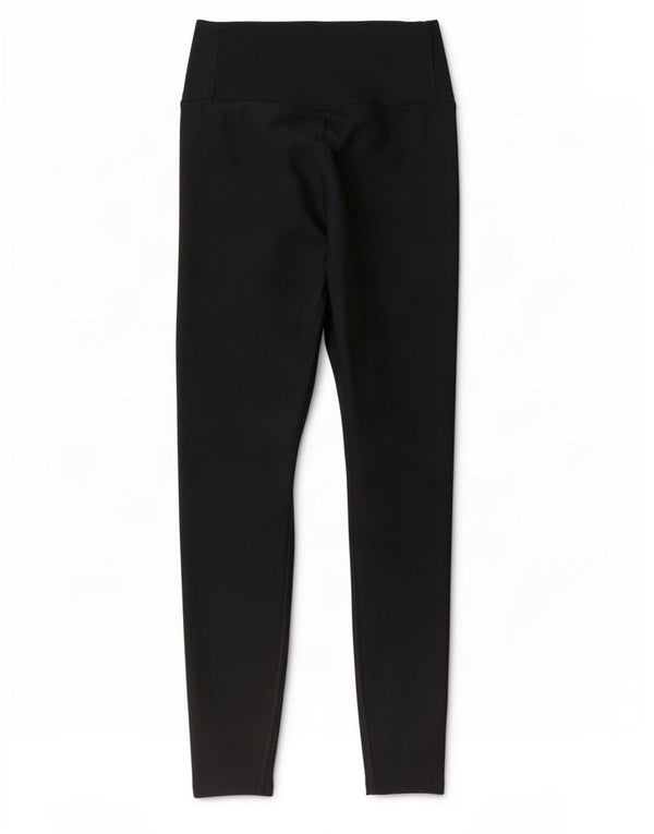 Nike Dame Dri Fit Leggings UK 10 Small Black Polyester