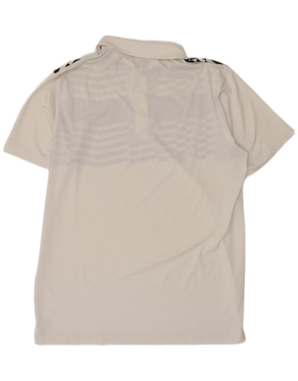 Puma herre poloshirt Medium White Colourblock