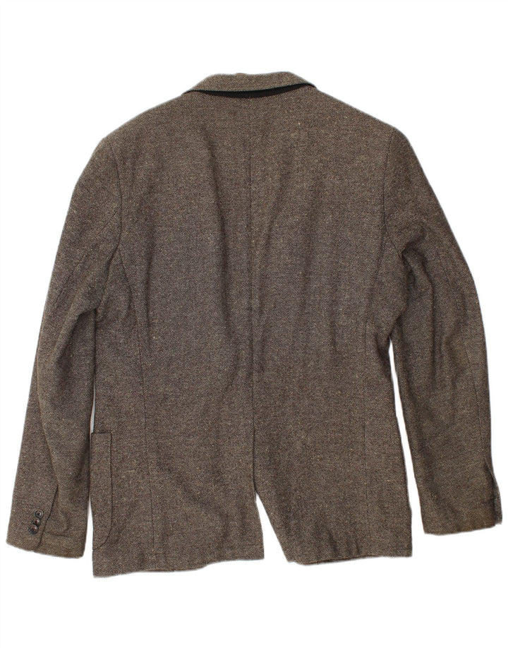 SCOTCH & SODA Herre 1-knaps blazerjakke IT 48 Medium Brun