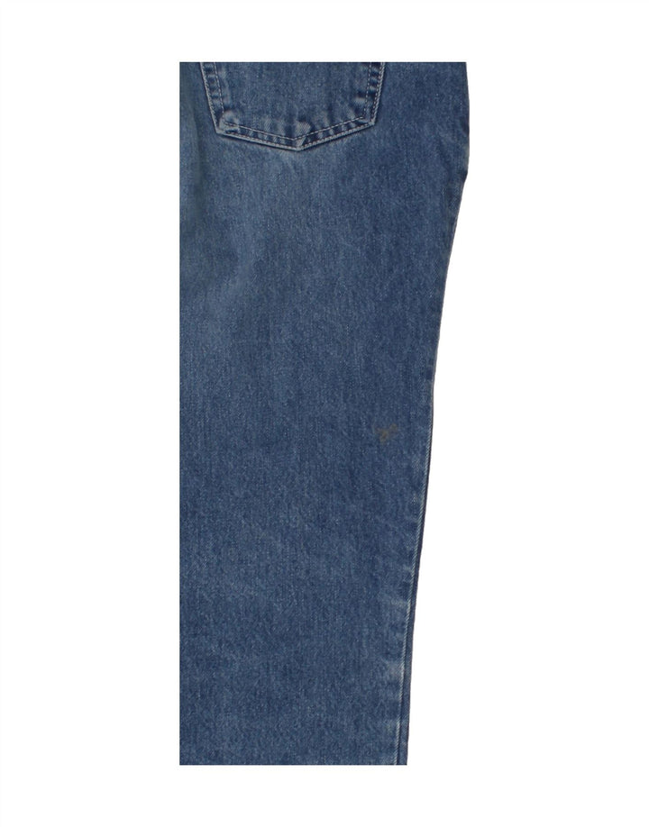 TRUSSARDI Mens Tapered Jeans W33 L28 Blue Cotton Vintage Trussardi and Second-Hand Trussardi from Messina Hembry 
