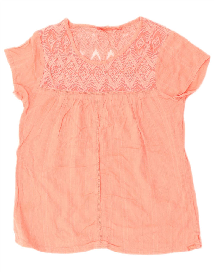 Prana Dame Bluse Top UK 10 Small Pink