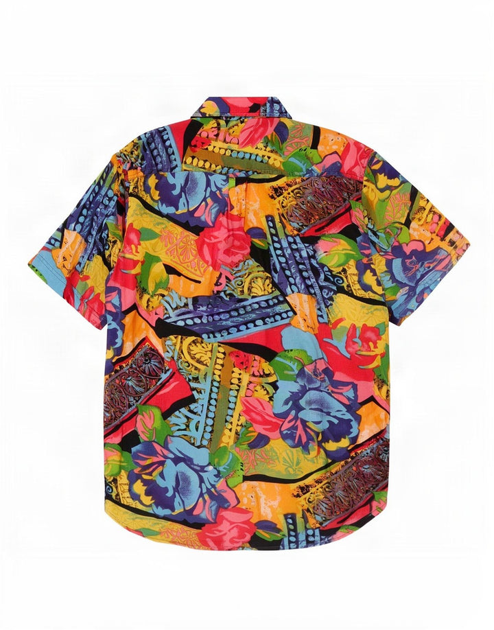 Central Park Herre Hawaii kortærmet skjorte Medium Multicolored Floral