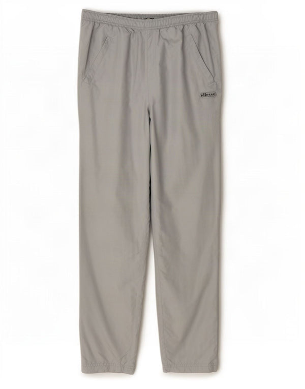 Ellesse Womens Træningsdragt Bukser UK 12 Medium Grey Polyester